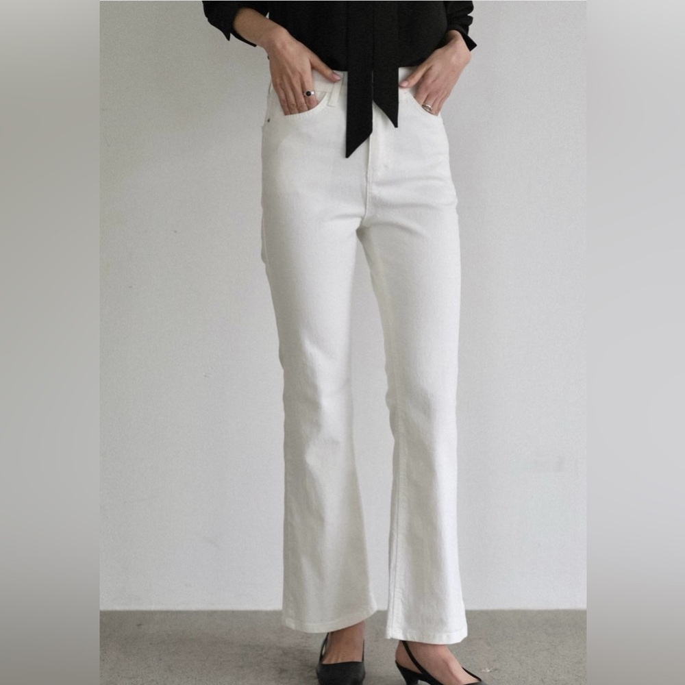 New-Cotton Pants with Hidden Banding - Picture 2 of 10